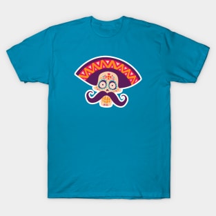 Day of the Dead Sugar Skull Mariachi T-Shirt